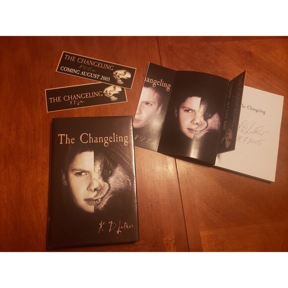 The Changeling K. D. Lathar SIGNED Numbered First UK Edition Proof Copy Bookmark - Picture 12 of 14